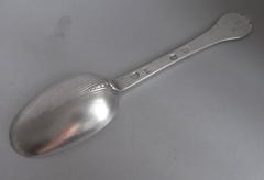 A very fine William III Britannia Standard Trefid Spoon made in London in 1698 b