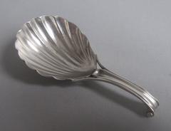 A rare George III Bi-furcated Onslow Pattern Caddy Spoon made in London in 1790