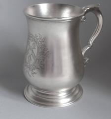 Antique A very fine early George III Half Pint Mug