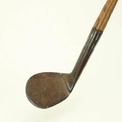 Antique Hickory Golf Club:: Niblick:: Auchterlonie:: St. Andrews