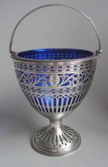 A very fine George III Sugar Basket