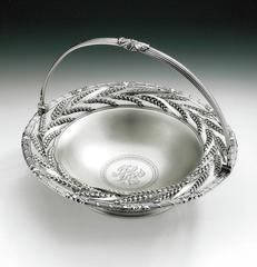 An important George III Bread Basket made by Benjamin Smith II & James Smith II