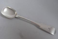 Antique A very rare Scottish Provincial Butter Spoon made by George Sangster