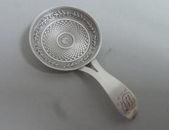 A rare George III Neo Classical Caddy Spoon by William Pugh.