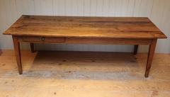 Large Cherrywood Farmhouse Table