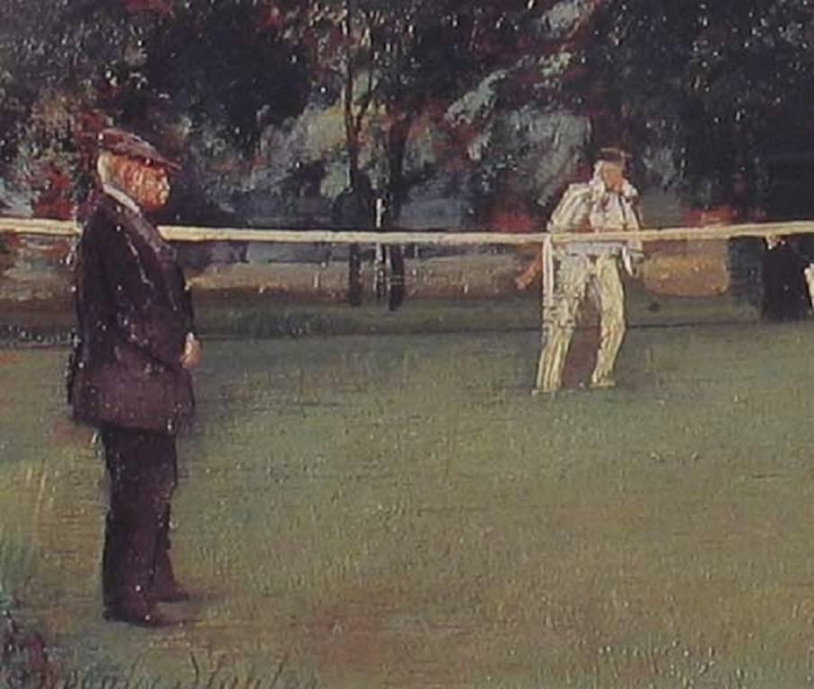 Sporting Art Lawn Tennis Print by Sir Robert Ponsonby Staples