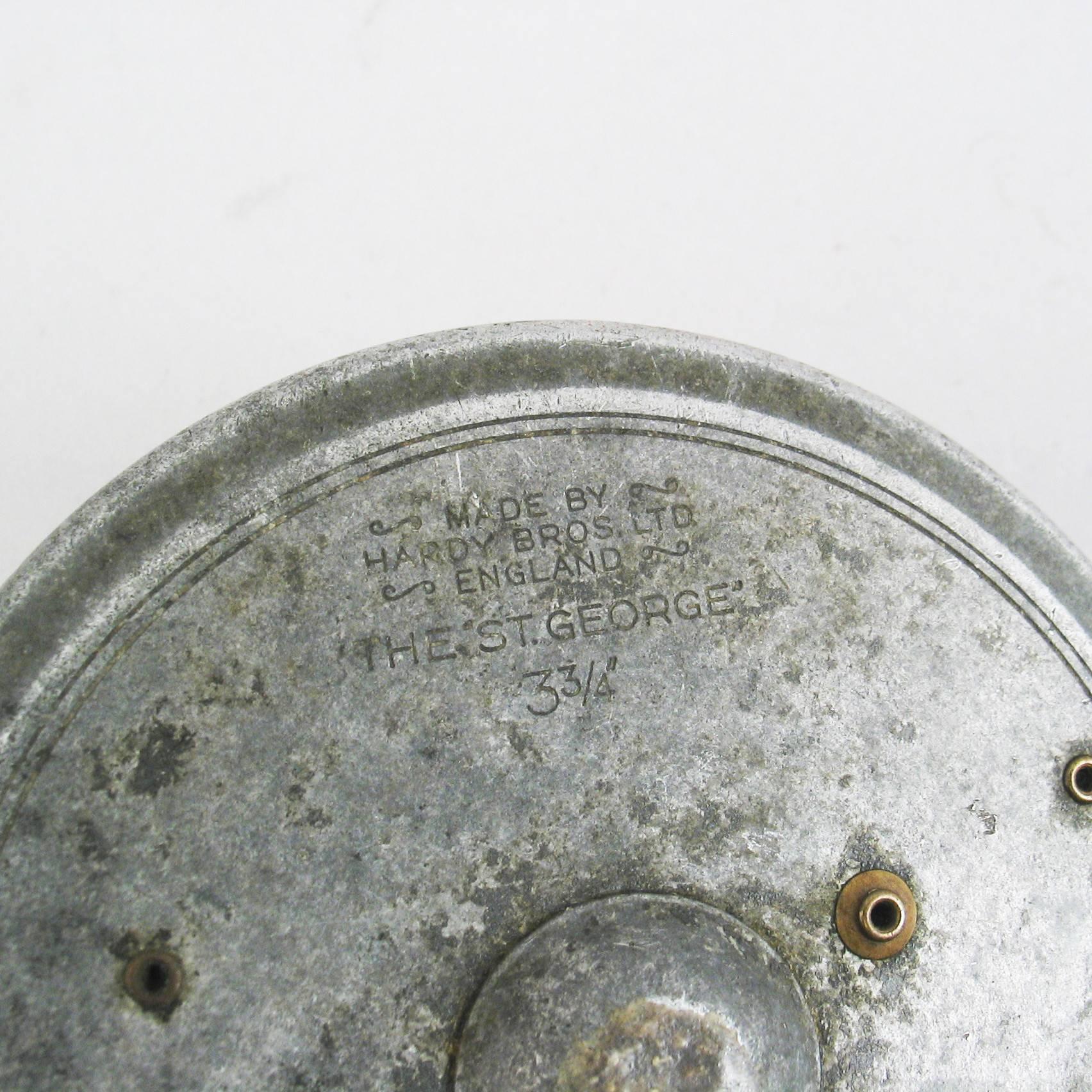 Mr. Pryce-Tannatt's Personal Fishing Reel, Trout Fishing Reel, Hardy St. George In Good Condition In Oxfordshire, GB