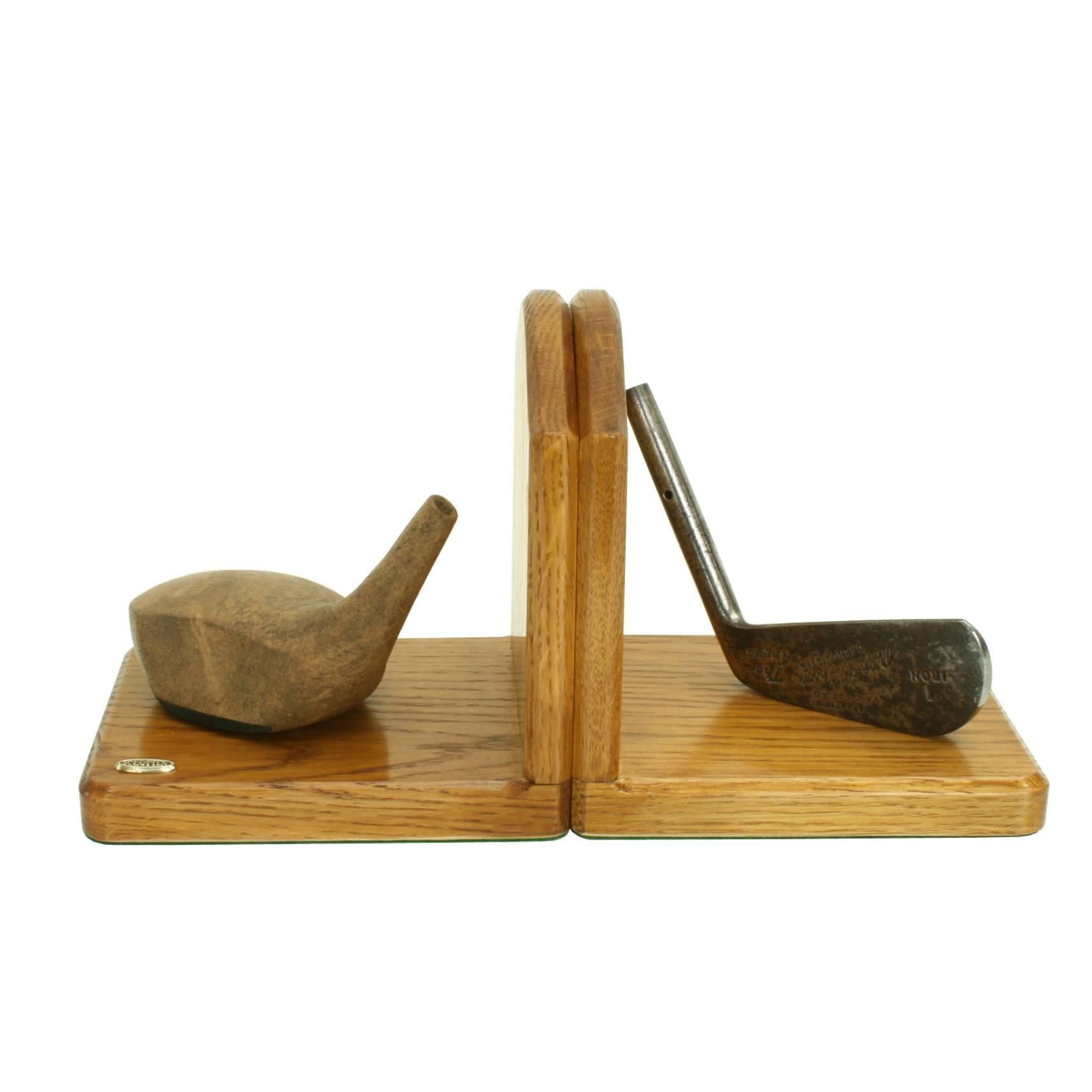 Robert Simpson Golf Club Bookends