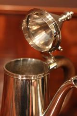 Chocolate or Coffee Pot by Silversmith Wilson & Gill, London 1927