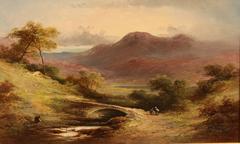 "Summer in North Wales" Oil Painting by J. Barclay