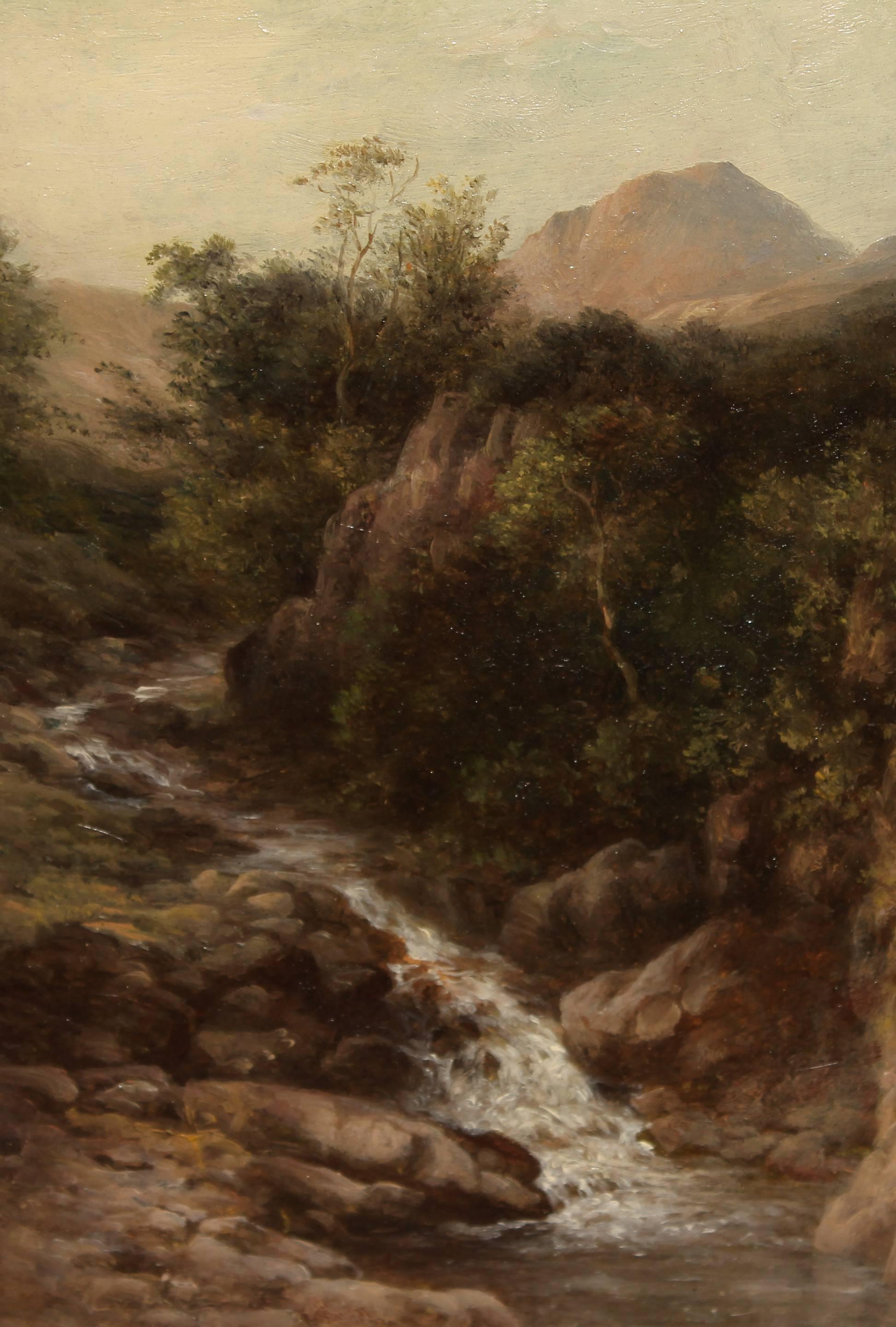 English Pair of Oils by William Ward Gill