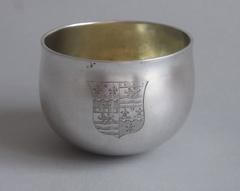 A very fine early George III Tumbler Cup made in London in 1761 by Fuller White.