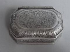 WILLIAM III. A very rare Squeezie Spice Box made in London circa 1695 and stampe