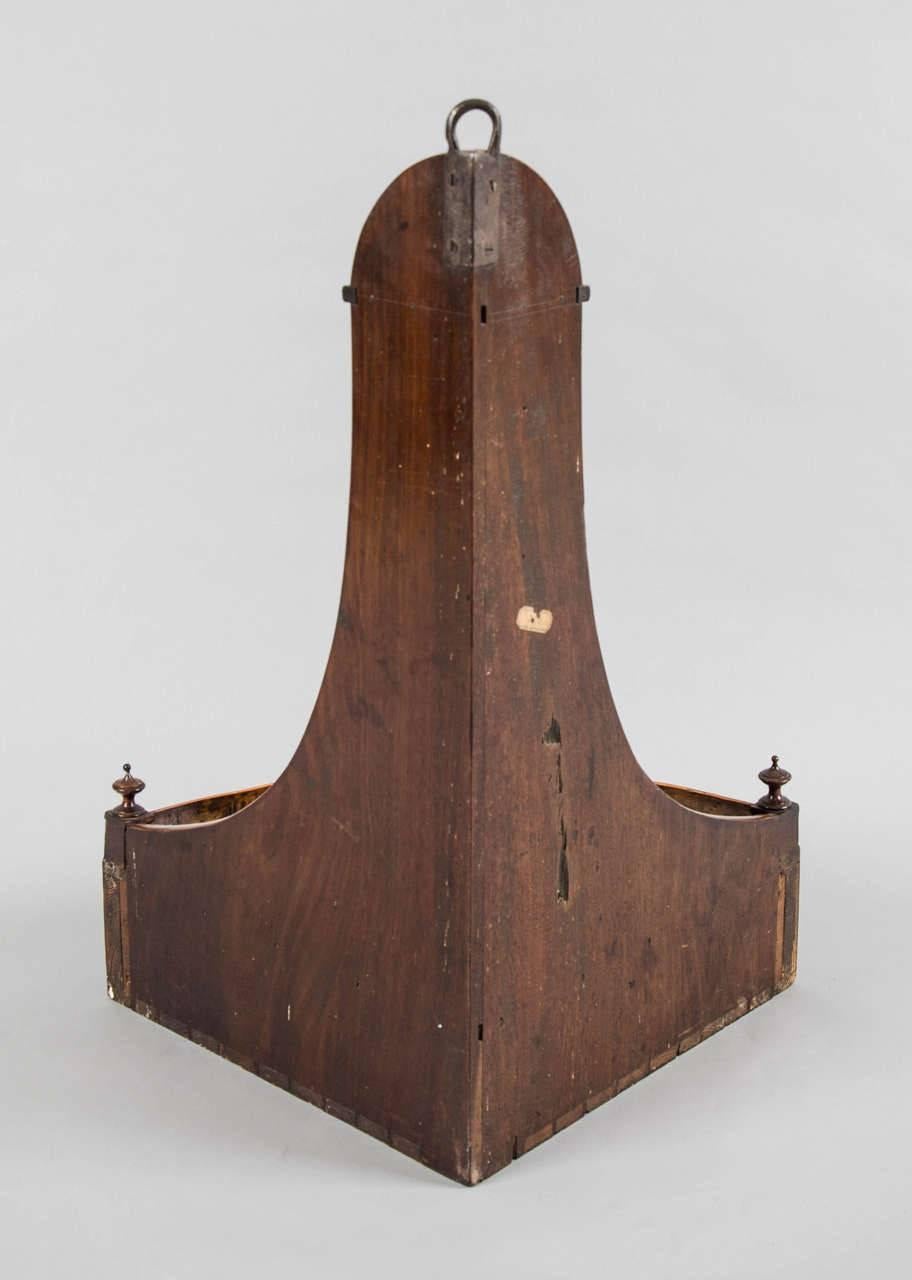 A very rare corner pipe rack, George III style, circa 1790