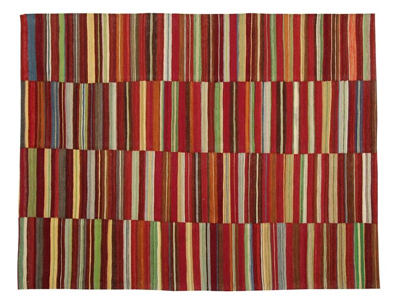 Red Striped Kilim Rugs For Sale at 1stdibs