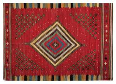 Kilim rug - central medallion