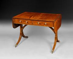 Regency Mahogany Sofa Table