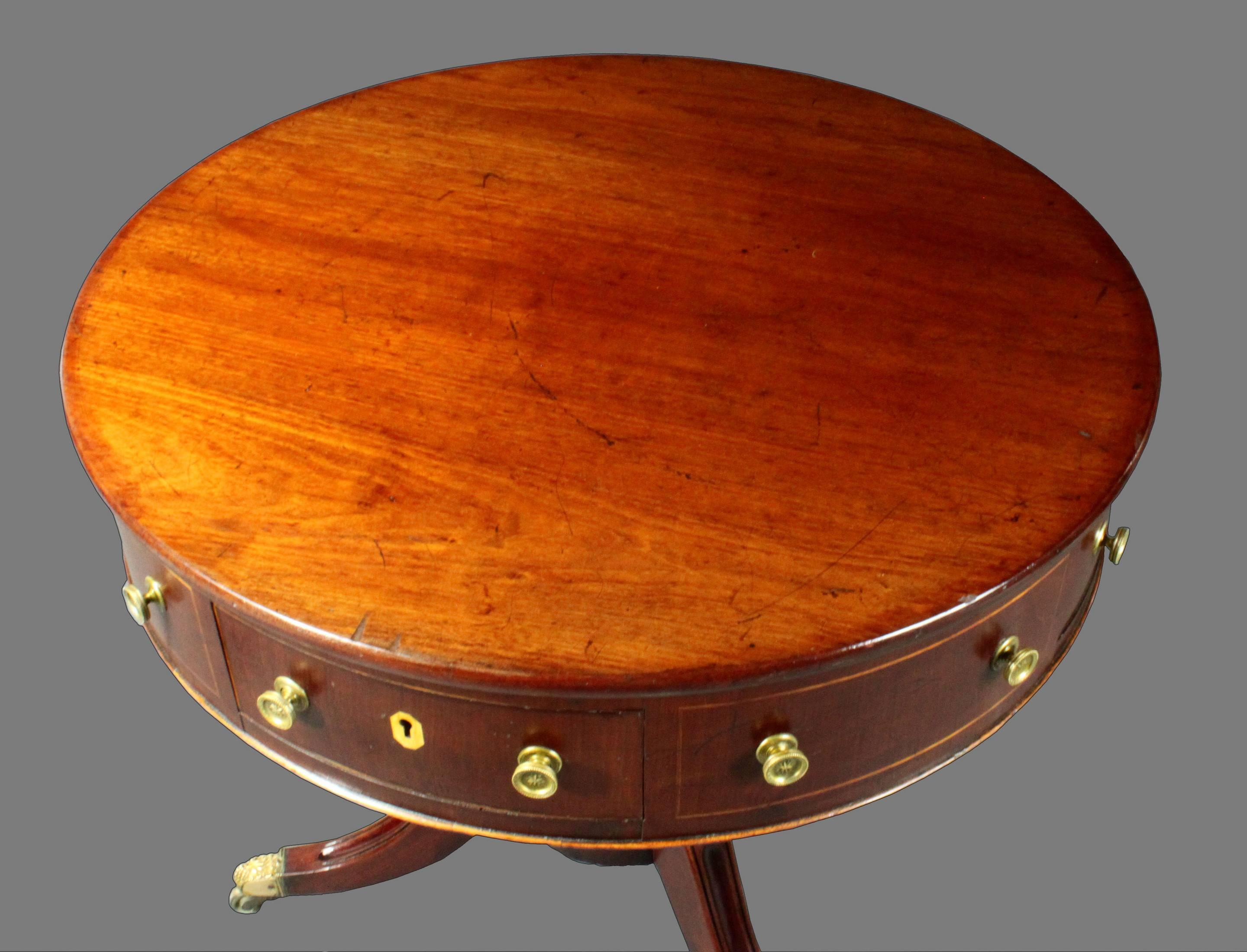 antique drum tables