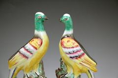 Staffordshire Pottery Roc Birds, England, Mid-19th Century