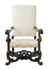 Flemish Walnut Armchair, circa 1680