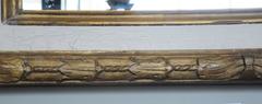 Swedish Gilt and Cream Painted Mirror, Second Half of 19th Century
