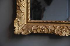 French Giltwood Mirror with Mercury Plate, Régence, Early 18th Century