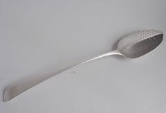 A rare George III "Hooded" Strainer Spoon made in London circa 1775 by Thomas Ch