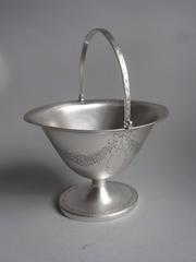 Antique ABERDEEN. A very rare George III Scottish Provincial Sugar Basket made in Aberde