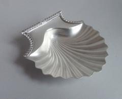A fine George III Butter Shell made in London in 1814 by Emes & Barnard.