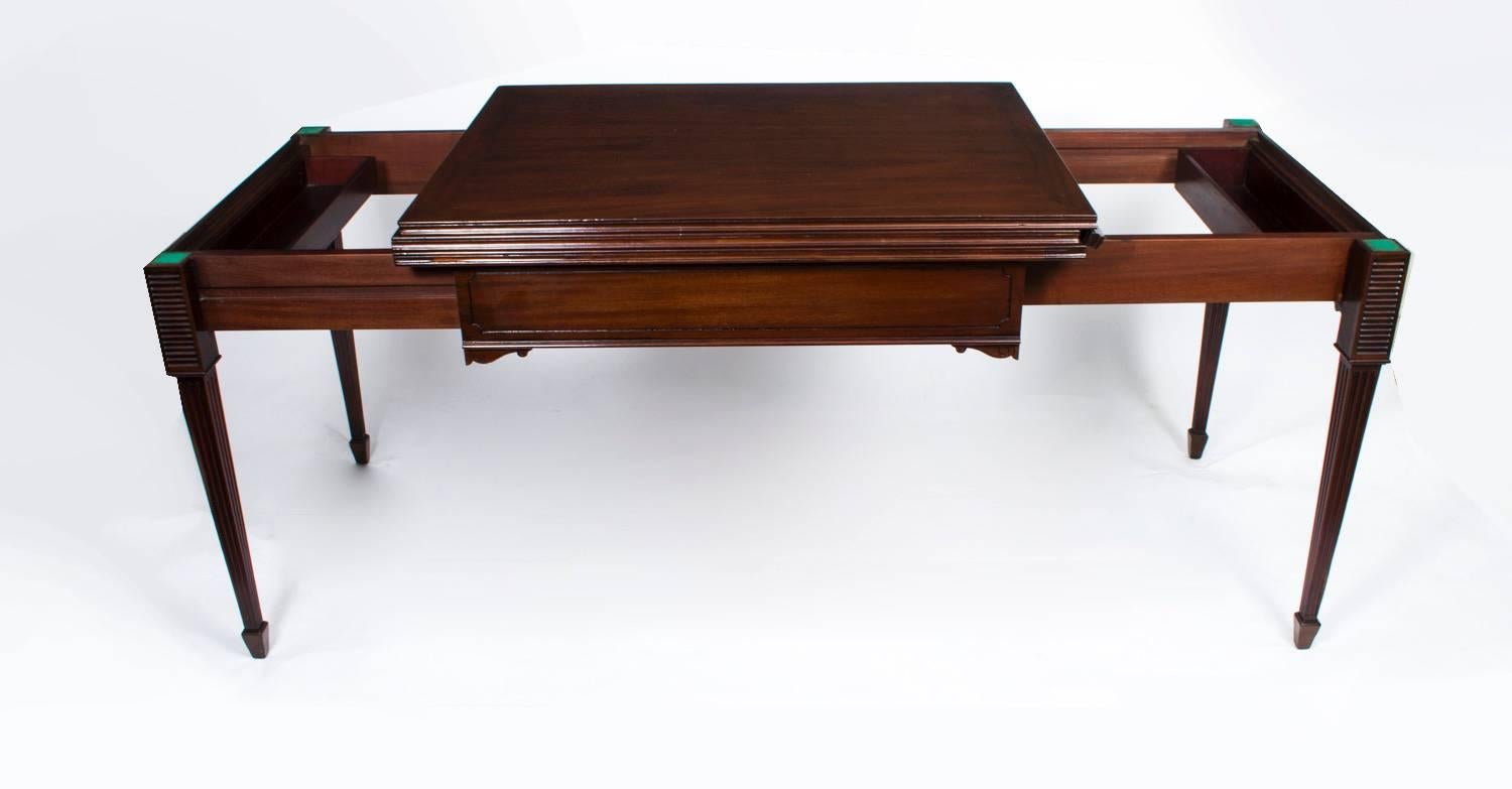 Antique Victorian Mahogany Roulette Games Table, circa 1880 In Excellent Condition In London, GB