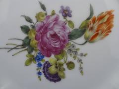 Zurich Porcelain Feather-Moulded Plate