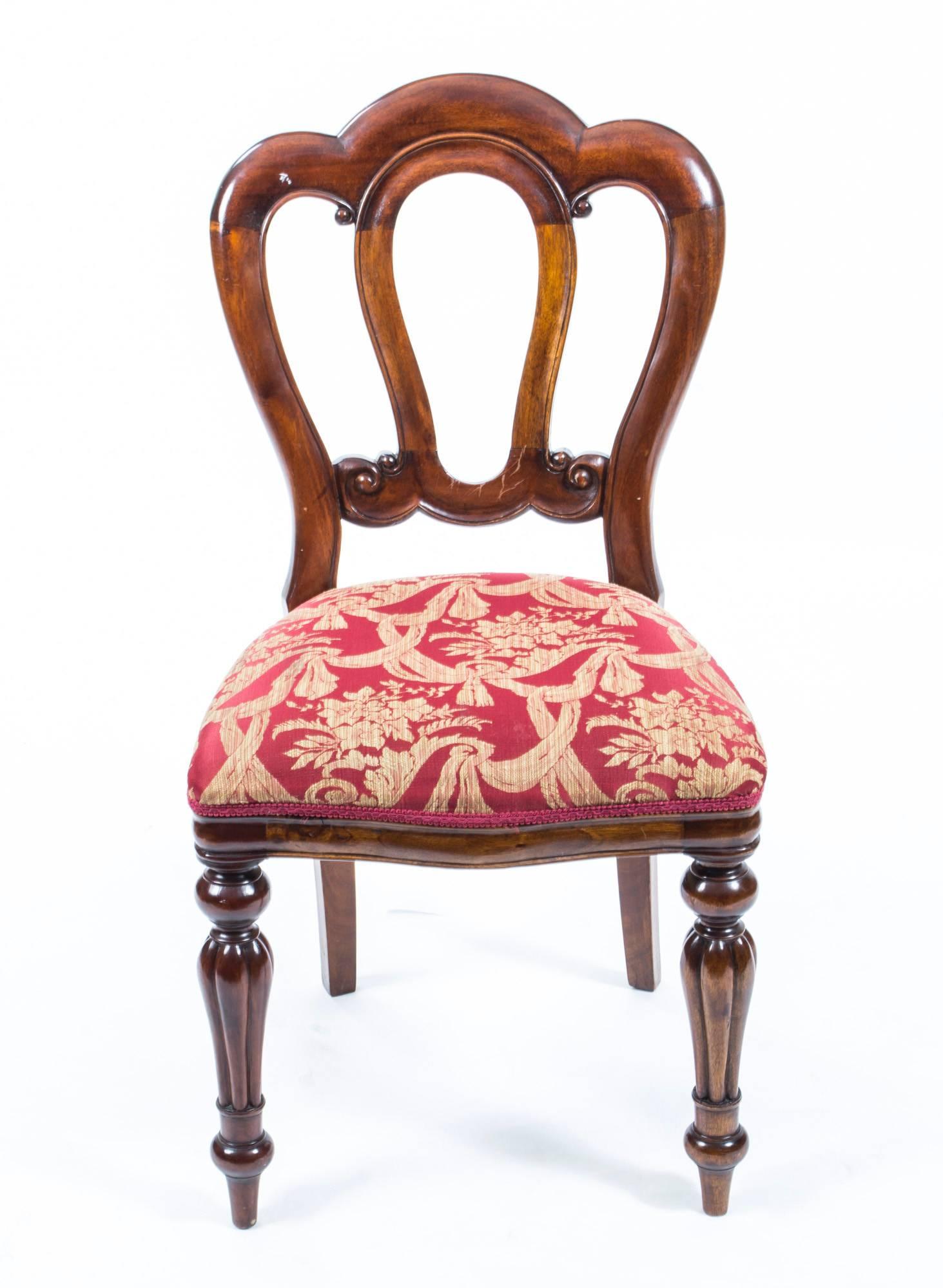 Victorian Style Admiralty Back Dining Chairs Set of Ten In Excellent Condition In London, GB