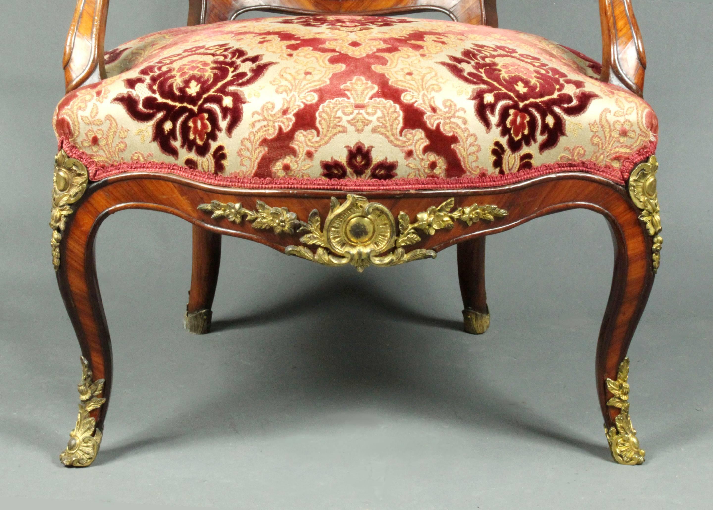 French Antique Pair of Armchairs For Sale