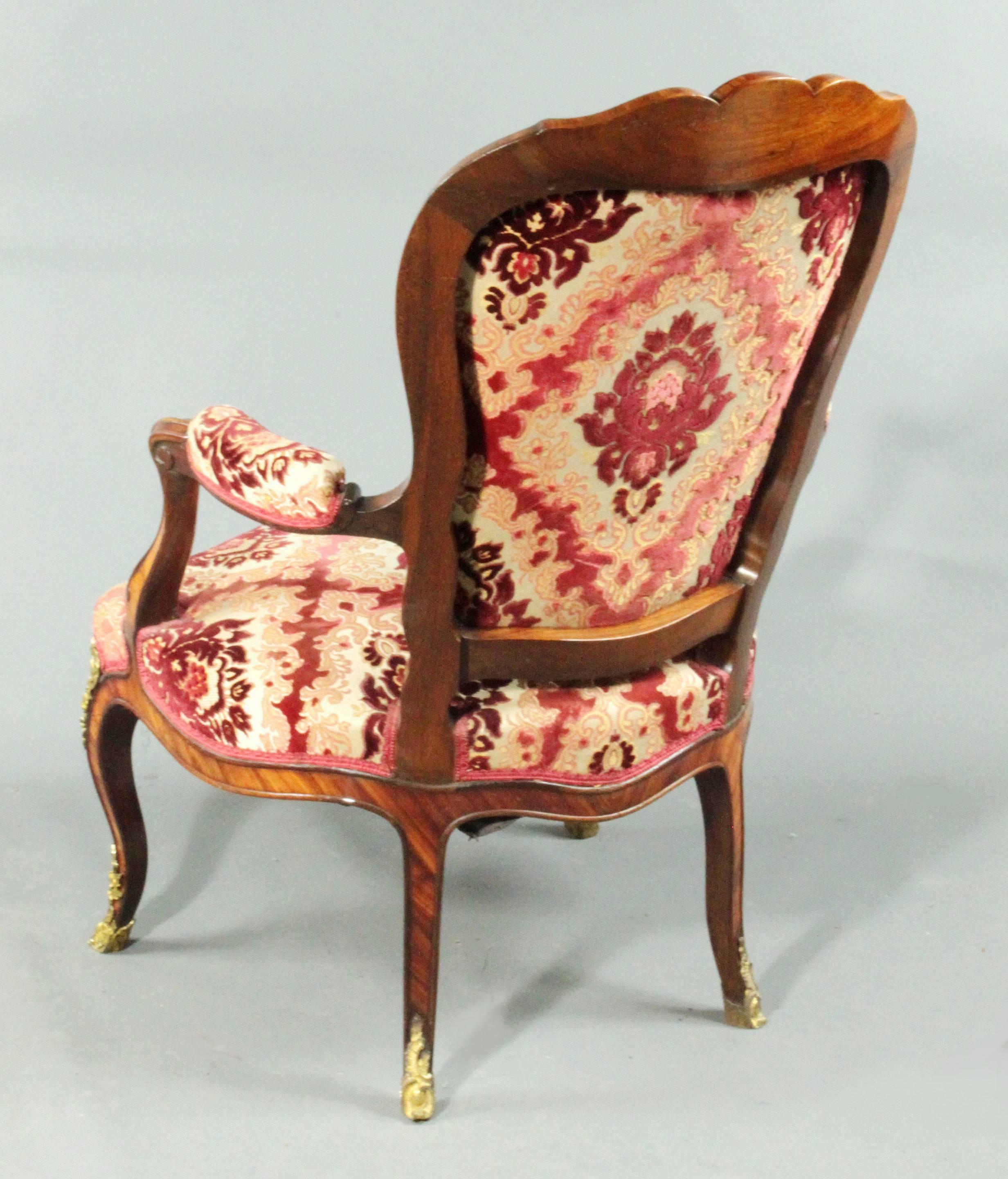 XIXe siècle Paire de fauteuils d'antiquités en vente
