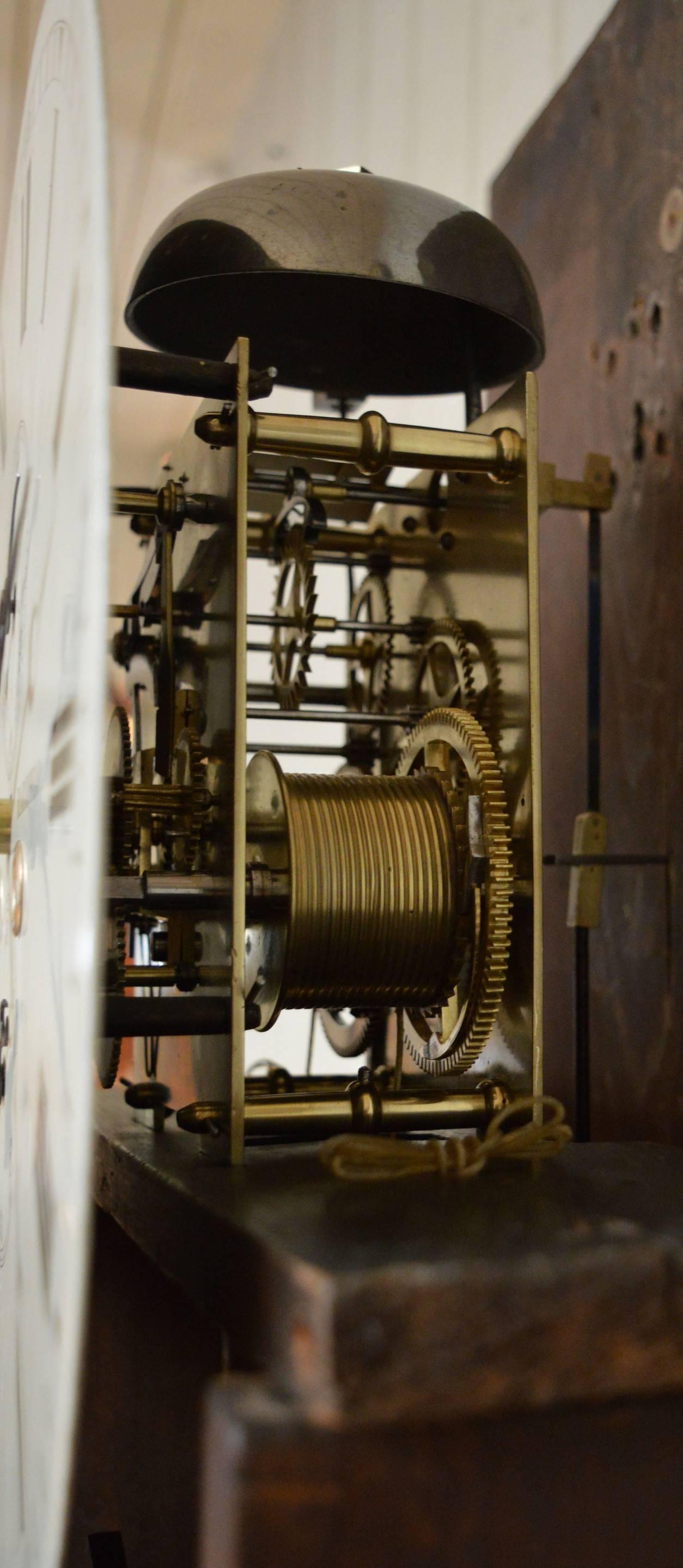 Scottish Mahogany Longcase Clock 3