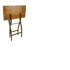 Antique Oak Folding Card Table