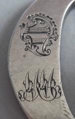 A very rare set of letter Wine Labels