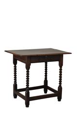 Oak Sidetable with Drawer, England, Late 17th Century
