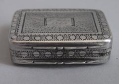 Very Fine George III Vinaigrette Made in Birmingham by Matthew Linwood