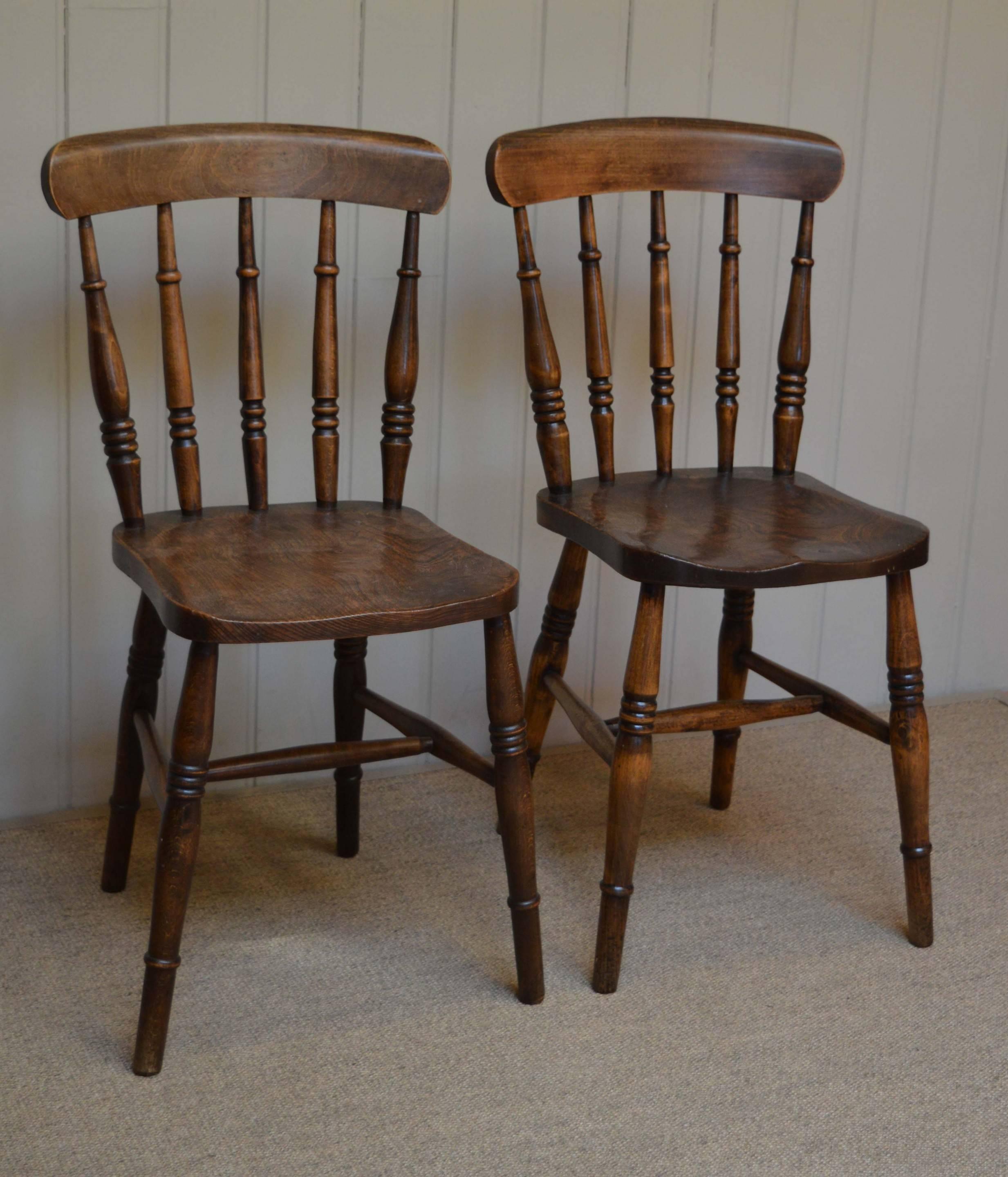 English Set of Six Windsor Chairs