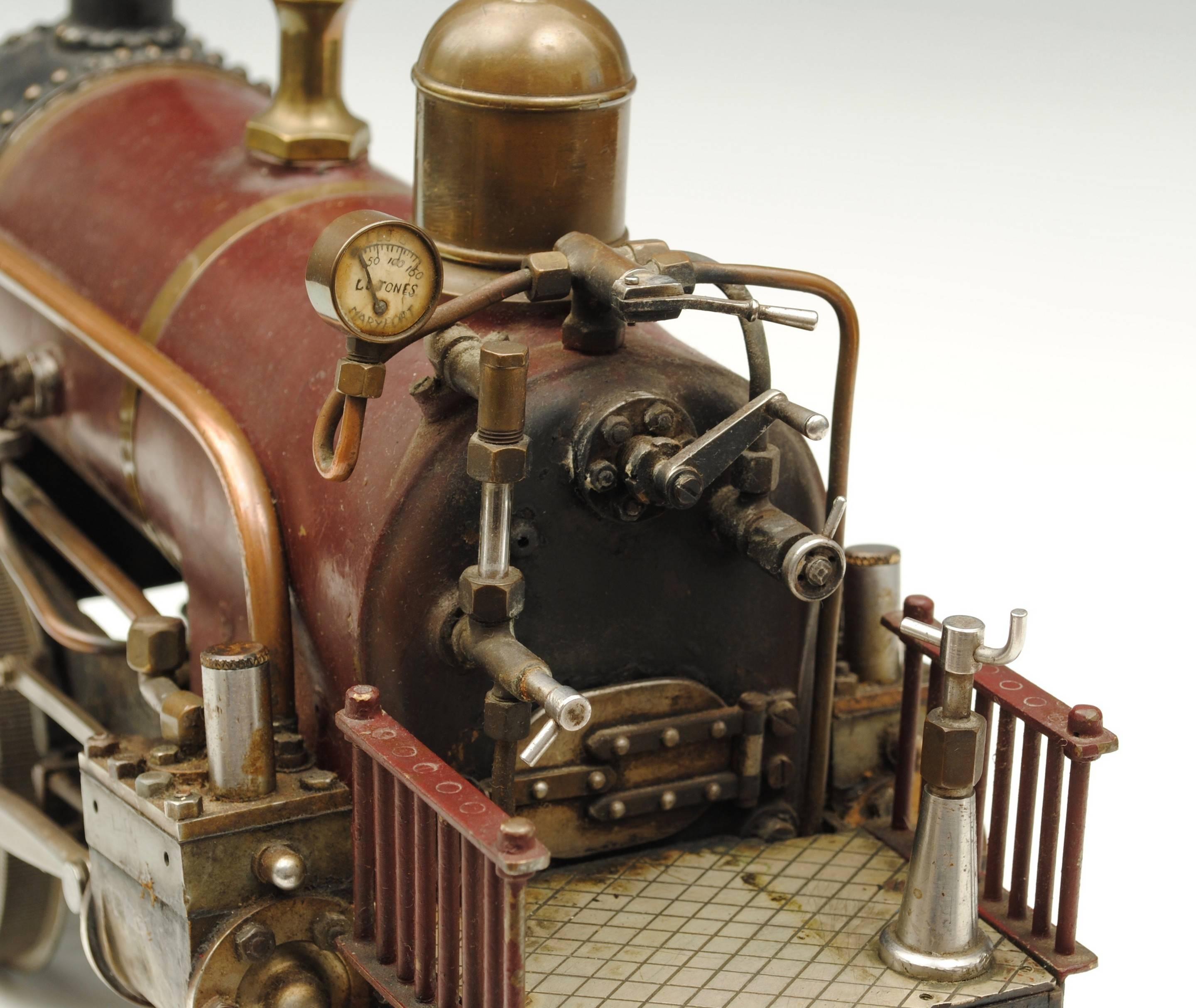 live steam model trains
