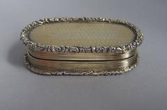 A very fine early George IV silver gilt Vinaigrette made by William Elliott.