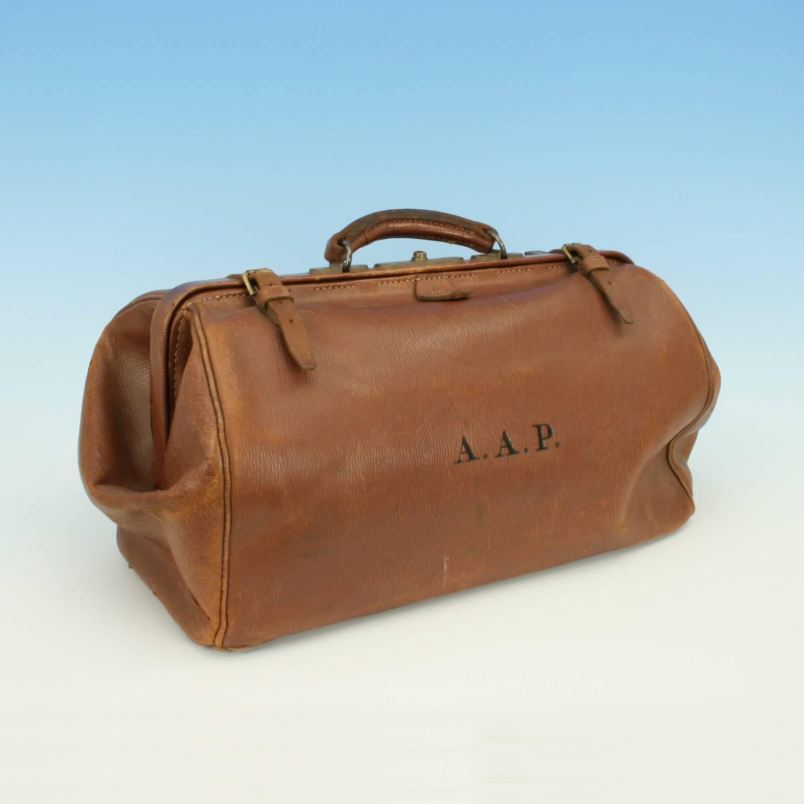 vintage gladstone bag