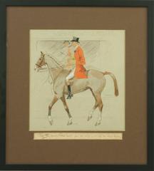 Snaffles Hunting Picture