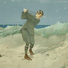 Golf Print, The Bunker
