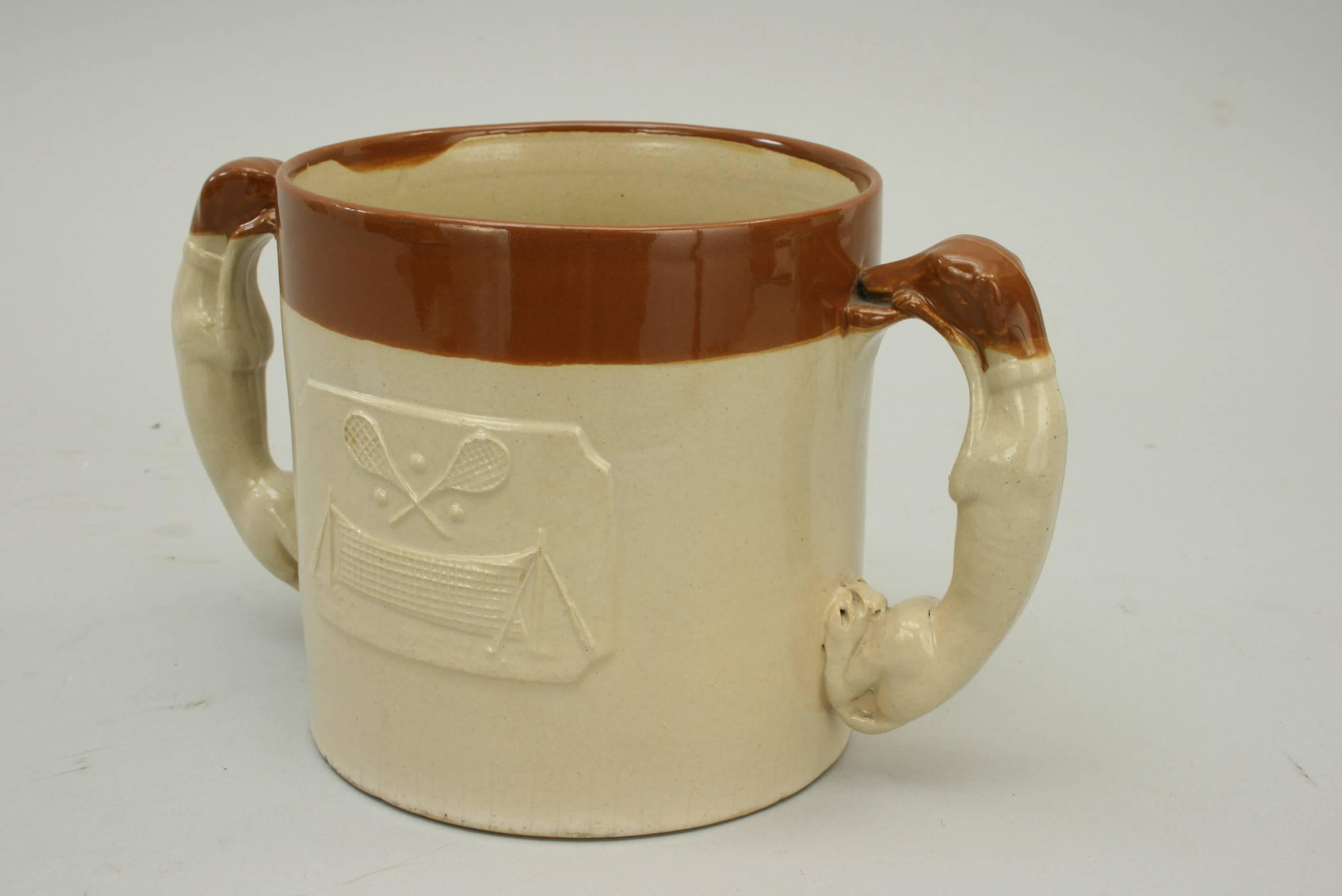 English Tennis, Denby Pottery Loving Mug
