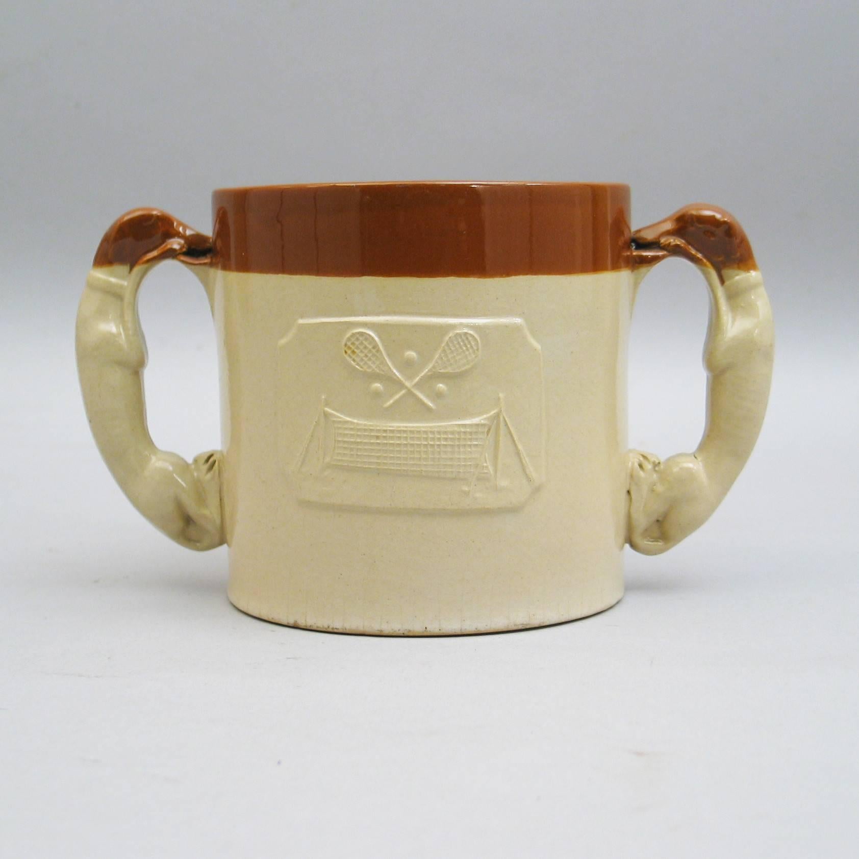 20th Century Tennis, Denby Pottery Loving Mug
