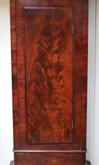 Scottish Mahogany Architectural Longcase Clock