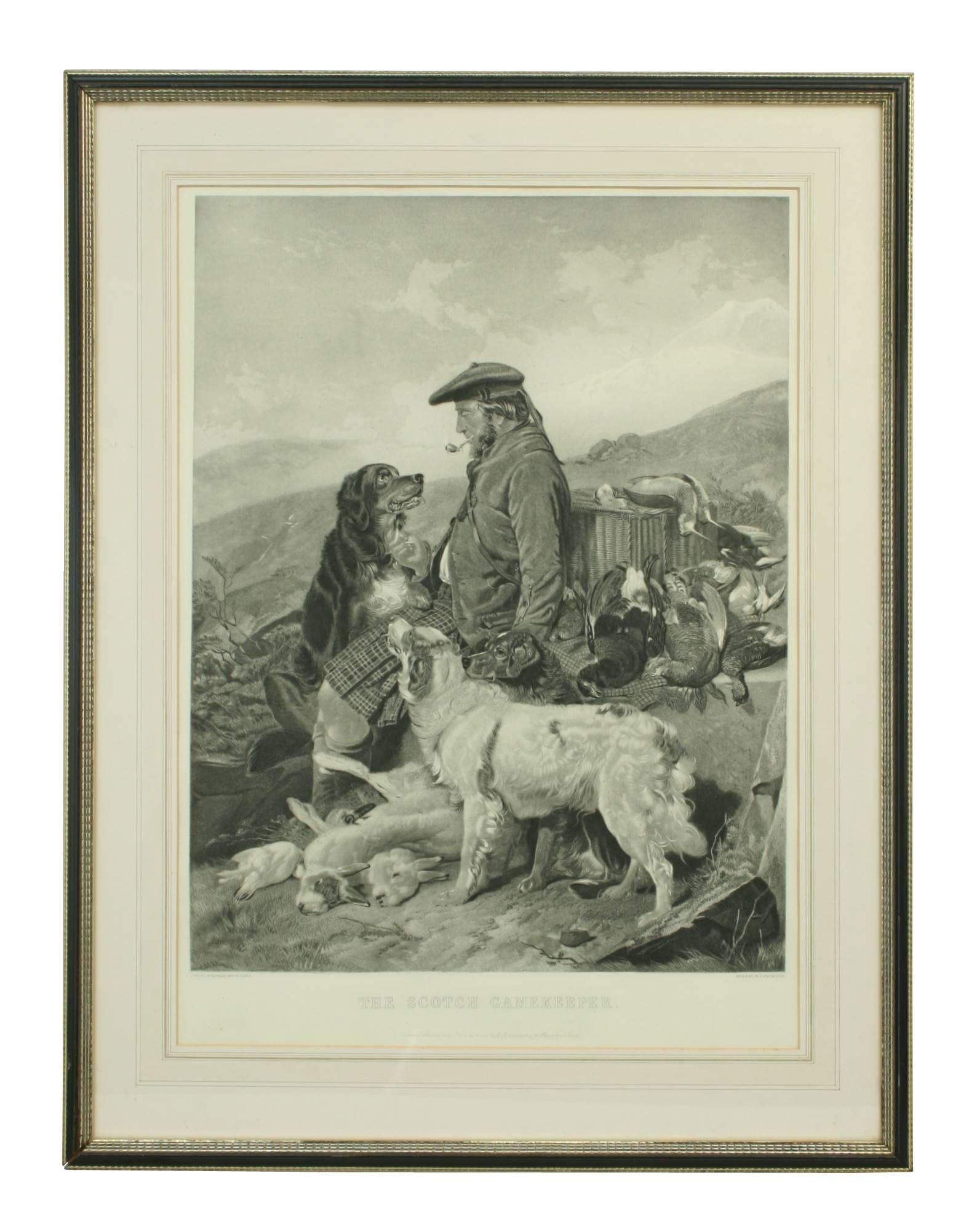 British Hunting Shooting Pictures, English and Scottish Gamekeepers