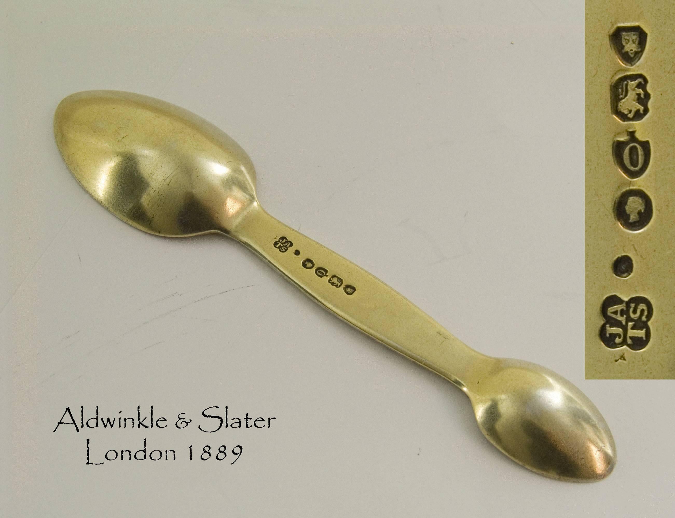 antique medicine spoon